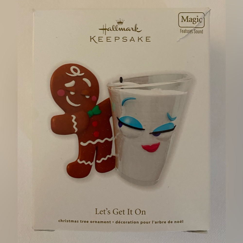 HALLMARK - ‘LET’S GET IT ON’ ORNAMENT